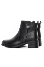Ghete Dama din piele naturala 4915503 BLACK | ADVANCER