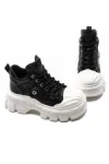 Ghete Dama din piele naturala 5020-1 BLACK | ADVANCER
