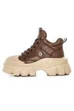 Ghete Dama din piele naturala 5020-1 BROWN | ADVANCER