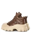 Ghete Dama din piele naturala 5020-1 BROWN | ADVANCER