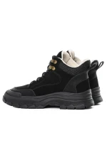 Ghete Dama din piele naturala 8110 BLACK | ADVANCER