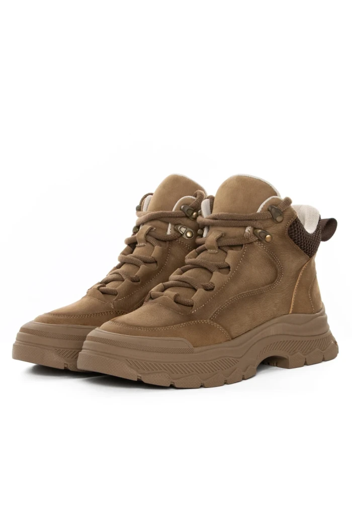 Ghete Dama din piele naturala 8110 TAUPE | ADVANCER