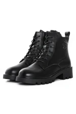 Ghete Dama din piele naturala 5780 BLACK | ADVANCER