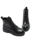 Ghete Dama din piele naturala 5780 BLACK | ADVANCER
