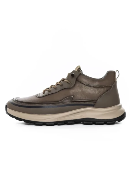 Ghete Barbati din piele naturala 8081801 KHAKI | ADVANCER