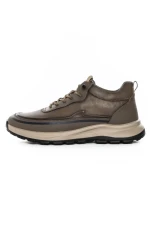 Ghete Barbati din piele naturala 8081801 KHAKI | ADVANCER