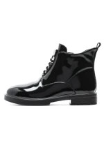 Ghete Dama din piele naturala Q1227-21 BLACK | ADVANCER