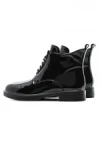 Ghete Dama din piele naturala Q1227-21 BLACK | ADVANCER