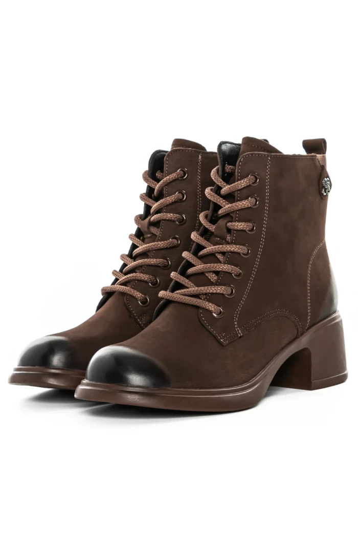 Ghete Dama din piele naturala 6970-5 BROWN | ADVANCER