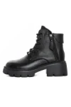 Ghete Dama din piele naturala 8099-2 BLACK | ADVANCER