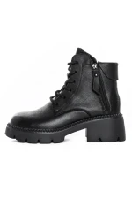 Ghete Dama din piele naturala 8099-2 BLACK | ADVANCER