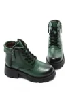 Ghete Dama din piele naturala 8099-2 GREEN | ADVANCER