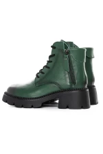 Ghete Dama din piele naturala 8099-2 GREEN | ADVANCER