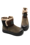 Ghete Dama din piele naturala 9981YM GREEN | ADVANCER