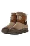 Ghete Dama din piele naturala 9981YM GREY | ADVANCER