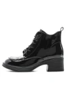 Ghete Dama din piele naturala TP136-2 BLACK | ADVANCER