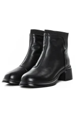 Ghete Dama din piele naturala 6631-2 BLACK | ADVANCER