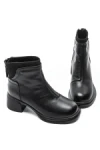 Ghete Dama din piele naturala 6631-2 BLACK | ADVANCER