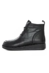 Ghete Dama din piele naturala 8750 BLACK | ADVANCER