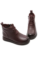 Ghete Dama din piele naturala 8750 WINE | ADVANCER
