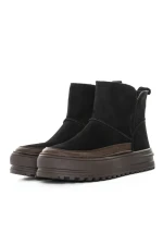 Ghete Dama din piele naturala 8911 BLACK | ADVANCER