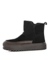 Ghete Dama din piele naturala 8911 BLACK | ADVANCER