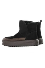 Ghete Dama din piele naturala 8911 BLACK | ADVANCER