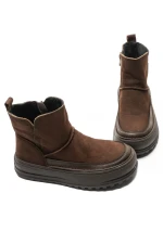 Ghete Dama din piele naturala 8911 BROWN | ADVANCER