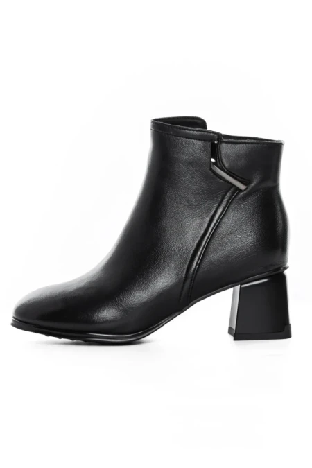 Ghete Dama din piele naturala 2239-50 BLACK | ADVANCER