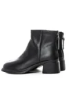 Ghete Dama din piele naturala 6631-1 BLACK | ADVANCER