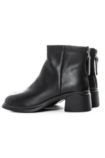 Ghete Dama din piele naturala 6631-1 BLACK | ADVANCER