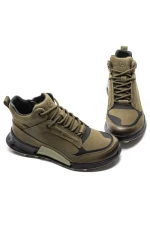 Ghete Barbati din piele naturala 10532 GREEN | ADVANCER