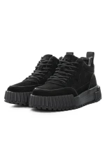 Ghete Barbati din piele naturala 2005 BLACK | ADVANCER