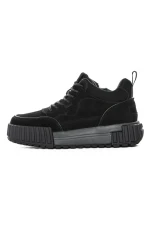 Ghete Barbati din piele naturala 2005 BLACK | ADVANCER