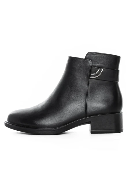 Ghete Dama din piele naturala 52131-35 BLACK | ADVANCER