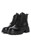 Ghete Dama cu Platforma 8099 Negru Formazione