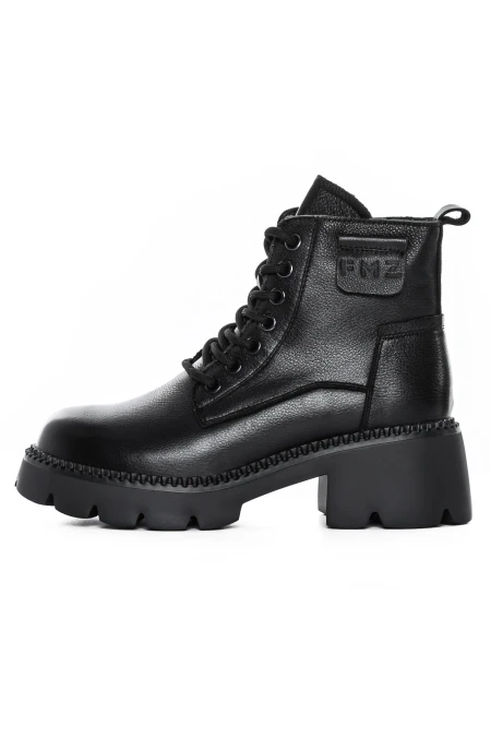 Ghete Dama cu Platforma 8099 Negru » meishop.life