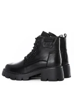 Ghete Dama cu Platforma 8099 Negru » meishop.life