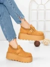 Ghete Dama cu Platforma 58WL18 YELLOW | MEI