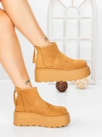 Ghete Dama cu Platforma 58WL19 YELLOW | MEI