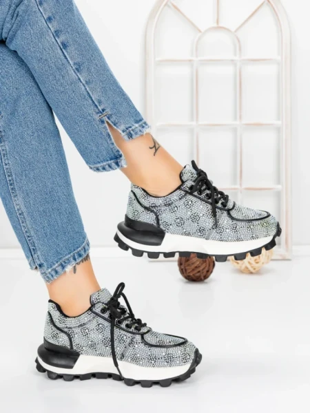 Sneakers Dama 5WL90 BLACK | MEI