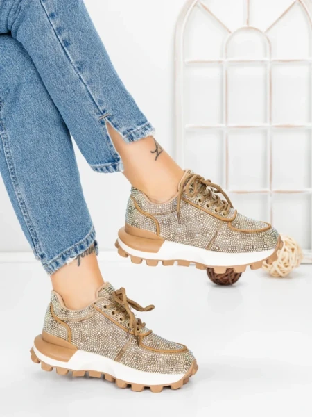 Sneakers Dama 5WL90 APRICOT | MEI
