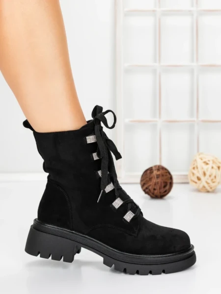 Ghete Dama Imblanite 5AH50 BLACK | MEI