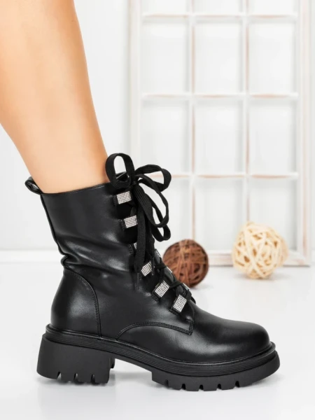 Ghete Dama Imblanite 5AH50 BLACK | MEI