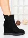 Ghete Dama cu Platforma 5AH51 BLACK | MEI