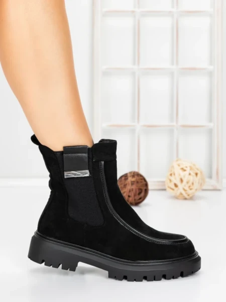 Ghete Dama Imblanite 5AH60 BLACK | MEI