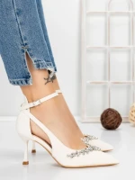 Pantofi Stiletto 5DC26 BEIGE | MEI