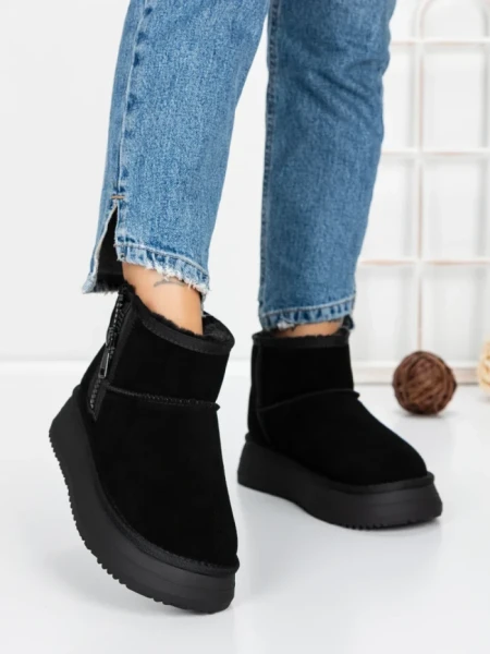 Ghete UG Dama 3AL17 BLACK | MEI