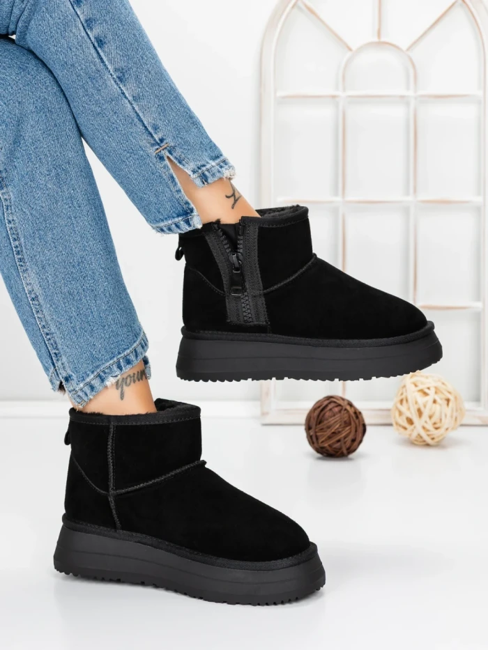 Ghete UG Dama 3AL17 BLACK | MEI