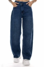 Blugi Dama KW555-3 ALBASTRU INCHIS | MINA